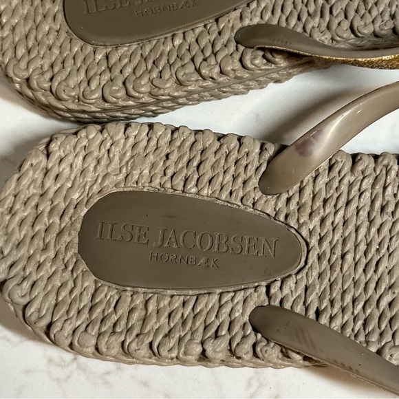 ILSE JACOBSEN Hornback Sparked Texture Flip Flops 41 - Picture 7 of 7